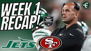 OUTCOACHED! New York Jets vs San Francisco 49ers RECAP & REACTION | Week 1 2024