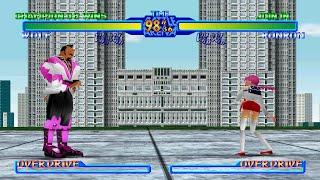 Toshinden URA [Saturn] - play as Wolf