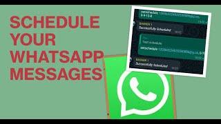 How to Schedule Messages in WhatsApp !