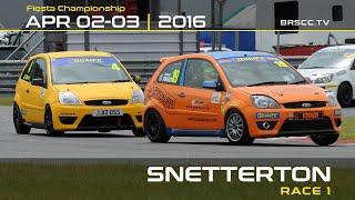 2016 BRSCC Fiesta Championship - Snetterton Rnd 1