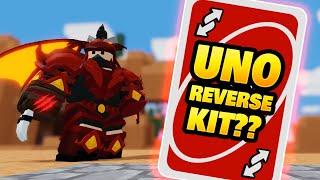 Uno Reverse Kit in BedWars?! New Magma Block, Bear Claws, Landmines and more!