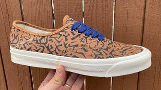 Vans Review: Vans Vault x Taka Hayashi TH Style 43 LX (Canvas) Geo Camo/Chipmunk