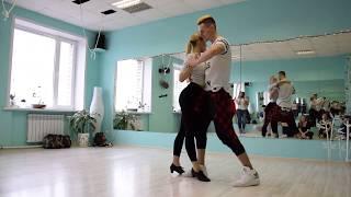 Aleksandr Karlov Katy Scarlett   Kizomba tricks   Tver 16 04 17