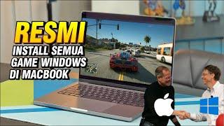 @521 CARA INSTALL smua game Windows di Apple Macbook | RESMI DARI APPLE