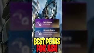 Best Ash Perks in Apex Legends Season 24! #shorts