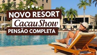 NOVO RESORT da CACAU SHOW COM PENSÃO COMPLETA (Bendito Cacau Family Resort)