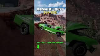 Extreme Realistic Crashes in BeamNG Drive #2 with Damage Cost