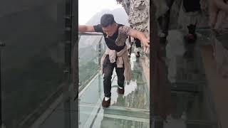 Danlu Mountain Tourism. Travel Glass Bridge. Guangxi Nandan Danlu Mountain Scenic Area #69