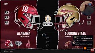 Alabama vs. Florida State in College Football Playoffs with Kyle Henderson