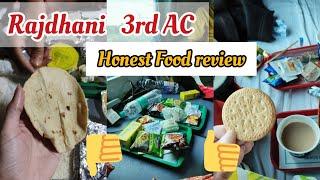 Rajdhani 3rd AC FOOD review | Delhi to Mumbai