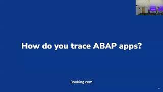 Distributed tracing in ABAP
