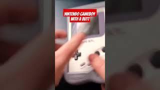 NINTENDO GAMEBOY...WITH A BUTT #nintendo #gameboy #lol #wtf #wow #shorts #retrogaming #funny