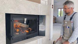 A Fireplace Story I How to Build a Fireplace? #fireplace #iç architecture