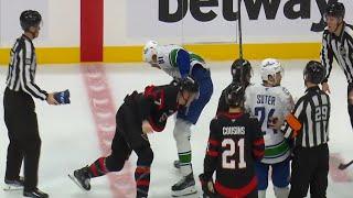 Tempers FlareBrady Tkachuk & Dakota Joshua