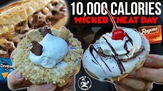 10,000 Calories Of Wickedness | Wicked Cheat Day #59