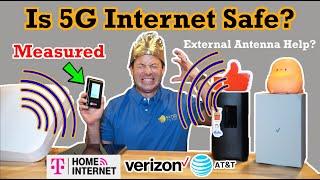  Is 5G Home Internet Safe In Your House? RF Radiation Tested - AT&T Verizon T-Mobile