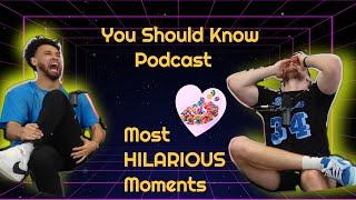 You Should Know Podcast Most HILARIOUS and STUPID Moments? PART 1 *Fruits Loops DEBATE!*