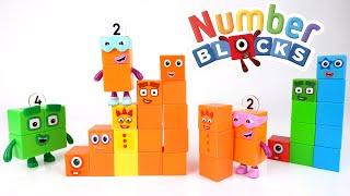 Numberblocks The Terrible Twos Paint the Step Squad Orange!  Learning Colors with the Twos!