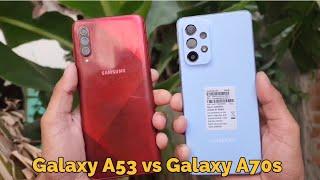 Samsung Galaxy A53 vs Samsung Galaxy A70s - Camera Test  64MP