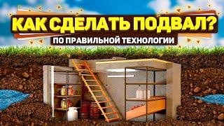 Как построить подвал? Гидроизоляция подвала от воды .