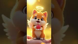 Halo the Shiba Pup: The Button's Lesson - A Heartwarming Story