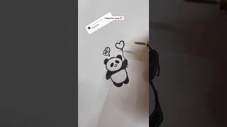 Cool things to draw when you're bored  #shorts #drawingtutorial #art #satisfying