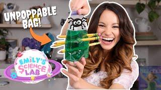 Emily's Science Lab - Unpoppable Bag - Halloween Experiment for Kids