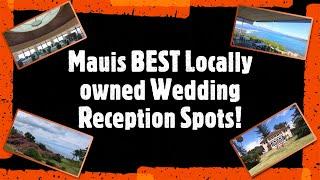 The BEST Maui Wedding Reception Venues w/ Your Mix Maui DJ