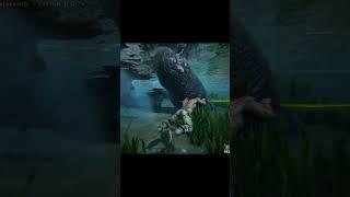 TAMING GONE WRONG  ARK Super Mega Modded #ark #viralshorts #viral #arksurvival