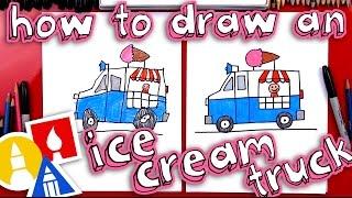 How To Draw An Ice Cream Truck