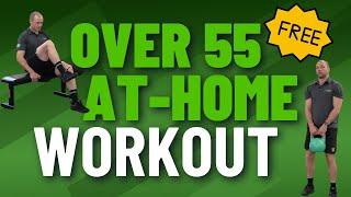 Senior Fitness: Mini Home Strength Workout + Bloopers | Boost Bone Density & Muscle Strength