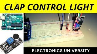 Sound Sensor Arduino | Clap Control Light | LM386 | LM393 | Arduino projects for beginners | Arduino