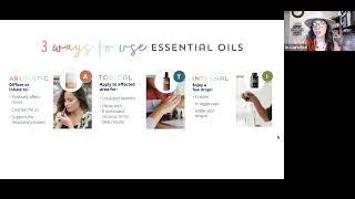 Intro to Essential Oils Masterclass with Dr. Laura