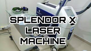 HOW TO OPERATE SPLENDOR X LASER MACHINE #lasermachine #hairremoval #gentlepromax