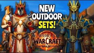 New INSANE Outdoor Armor Sets & Weapons In 11.0! WoW The War Within | Arathor Sets