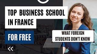 STUDY IN FRANCE: APPRENTICESHIP French company paid for my business school