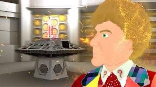 Doctor Who | THE SIXTH DOCTOR REGENERATES | The Last Adventure (Animated)