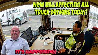 New Bill Affecting All Truck Drivers Driving In Ohio! Just Signed Today!