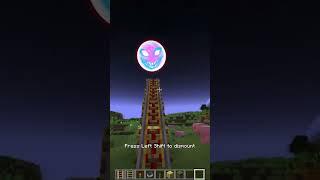 Getting to a lunar moon by Minecraft Feature #shorts #meme #memes