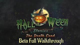 Let's Play - Halloween Stories 9 - The Death Card - BETA Full Walkthrough