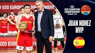 18-year-old MVP - Juan Nunez | Best Plays | #FIBAU20Europe