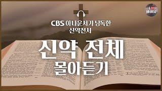 2023년 성경통독 지금 시작해도 늦지 않아요신약 20시간 24분 몰아듣기 | 배경음악, 큰글씨⭕