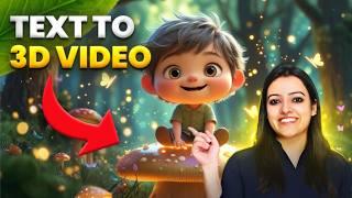 How to Create 3D Animation Story Video using Free AI Video Generator | Ritika AI