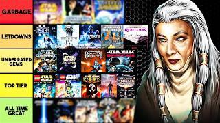 every star wars game ever made ranked garbage to great...