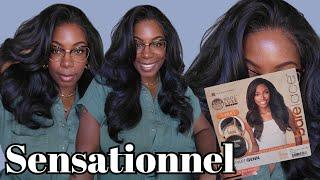 Sensationnel Y Part GENN $30 Synthetic Wig Install + Beginner Tips MELT Your Lace & CHANGE Your Wig