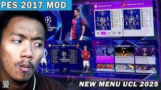 PES 2017 NEW MENU CHAMPIONS LEAGUE 2025 - PES 2017 PC GAME