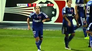 U. DE CHILE 3 - 0 LIGA / Copa Sudamericana 2011: Final - Vuelta [720p HD]