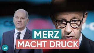 Merz nennt Scholz "verantwortungslos" und spricht über Lindners Zukunft