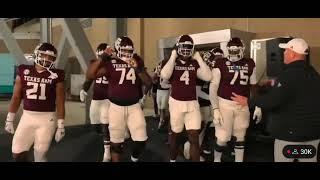 Texas A&M ELECTRIC entrance vs Texas . #collegefootball