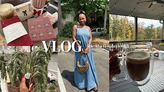 VLOG| HANG OUT WITH ME... HOMEGOODS RUN + CHRISTMAS HAUL, MINOR BASEMENT UPDATE & MORE